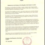 سفارة السودان بلندن تدين “هجوم بلفاست”: تصرف فردي معزول لا يمثل مجتمعنا المشرف في بريطانيا