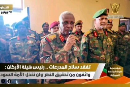 من داخل سلاح المدرعات.. ياسر العطا يقسم على تطهير كردفان ودارفور بالكامل ويعلن الجاهزية للحسم
