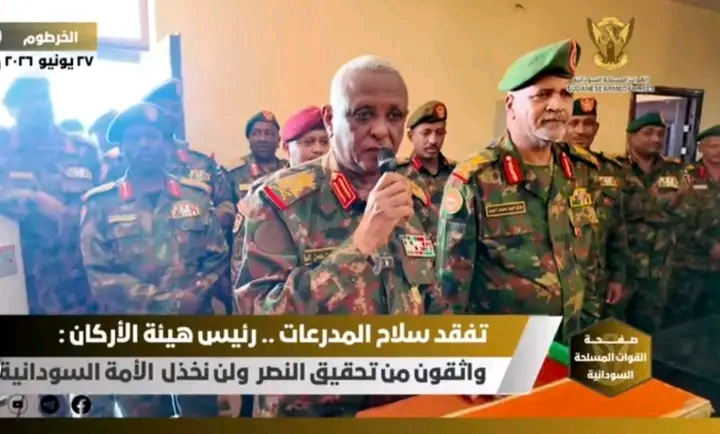 من داخل سلاح المدرعات.. ياسر العطا يقسم على تطهير كردفان ودارفور بالكامل ويعلن الجاهزية للحسم