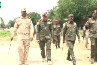 قادة عسكريون بارزون يصلون الدمازين للوقوف على الموقف العملياتي وتأمين إقليم النيل الأزرق
