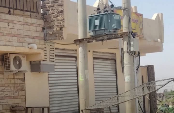 إزالة تعديات على طريق النيل الغربي بكرري